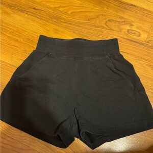 Black lululemon shorts